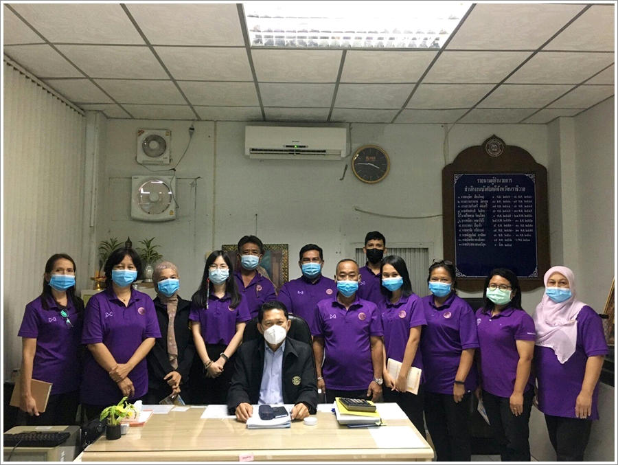 ผู้ตรวจราชการกรม กรมบังคับคดี เข้าตรวจราชการ รอบที่ 2 ประจำปีงบประมาณ พ.ศ. 2565 ณ สำนักงานบังคับคดีจังหวัดนราธิวาส